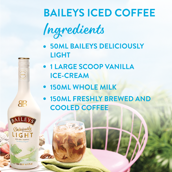 Baileys Deliciously Light Liqueur, 70cl 