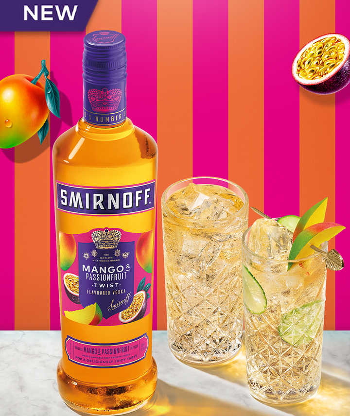 Smirnoff Mango & Passion Fruit Twist Flavoured Vodka