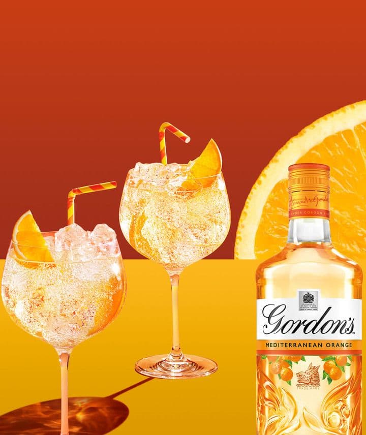 Gordon's Mediterranean Orange Gin serve