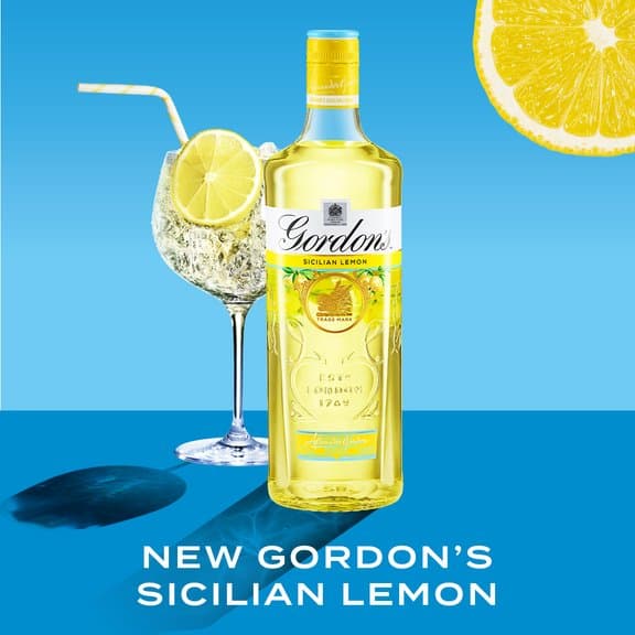Gordon's Sicilian Lemon E-Comm F20