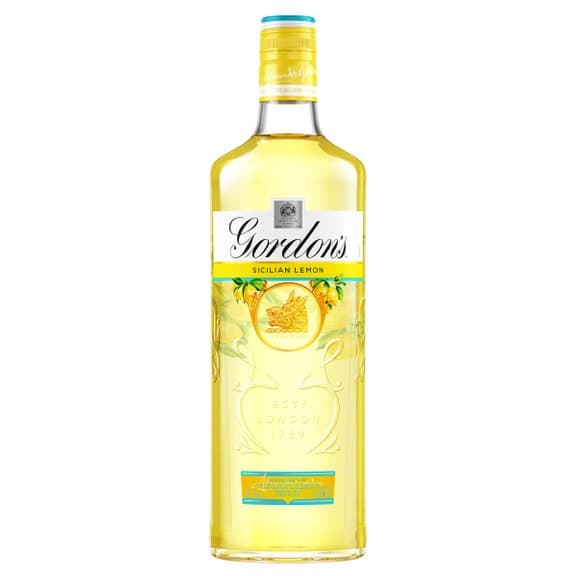 5000289932240 Gordon's Sicilian Lemon 700ml Front