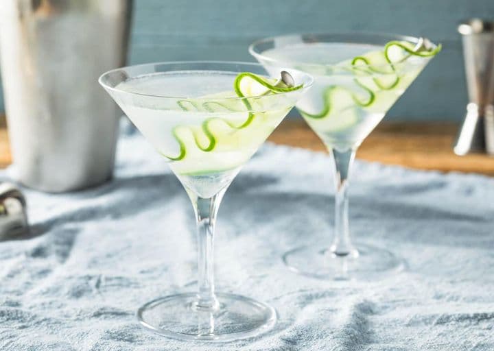 Cóctel Cucumber Martini