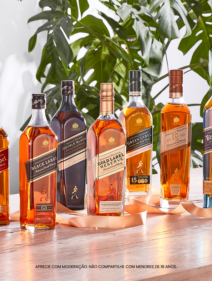 Las etiquetas Johnnie Walker: Descubre qué hace único a cada whisky